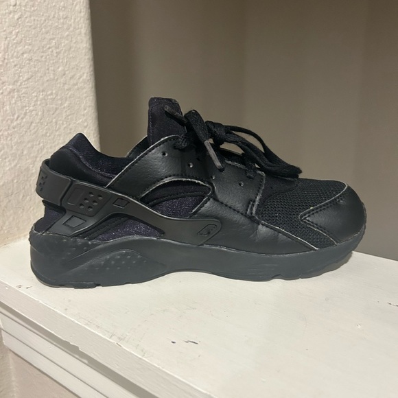 Nike 704949-016 Huarache Black Running Shoes Sneakers Shoes Kid's Youth 3 Y - Picture 3 of 9